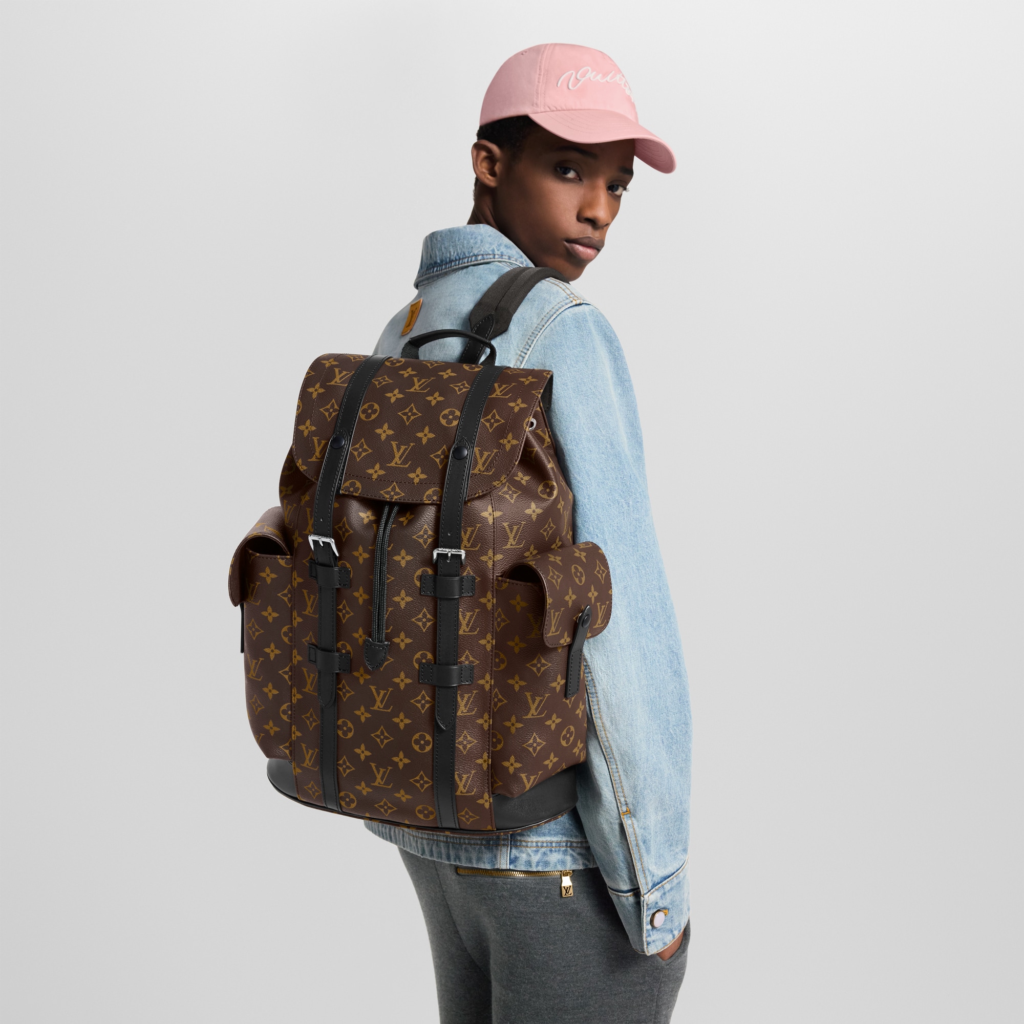 Mochila Christopher MM Monogram Macassar - Presentes Para Ele